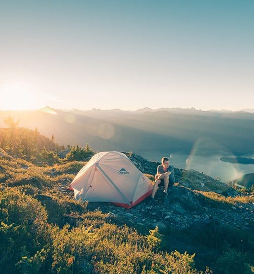 Camping- tourism- a solo traveller